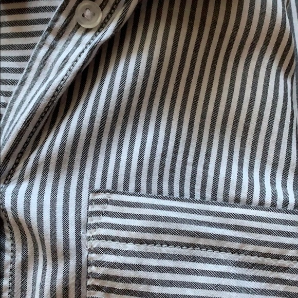 A New Day gray/white striped tunic - Picture 4 of 4